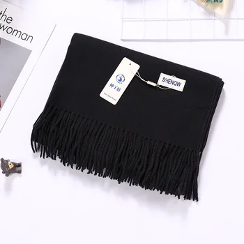 

2020 knitted spring winter women scarf plaid warm cashmere scarves shawls