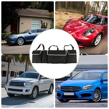 

Car storage box storage box rear seat storage bag net large capacity multi-purpose Oxford back interior accessories car seat