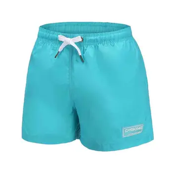

Mens Gyms Bodybuilding Fitness Shorts Summer Casual Fashion Sky blue Thin Cool Beach Short Pants Male Workout Bottoms