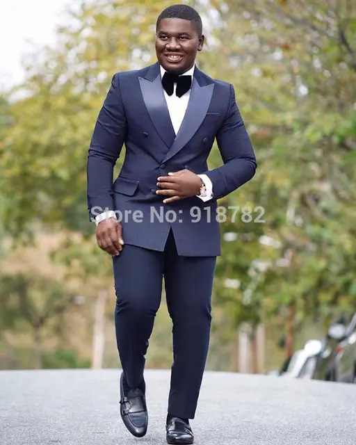 2021 Fashion Casual Peach Black Suit 