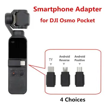 

For DJI Osmo Pocket Smartphone Adapter Micro USB ( Android ) TYPE-C IOS for OSMO Pocket Handheld Gimbal Accessiories