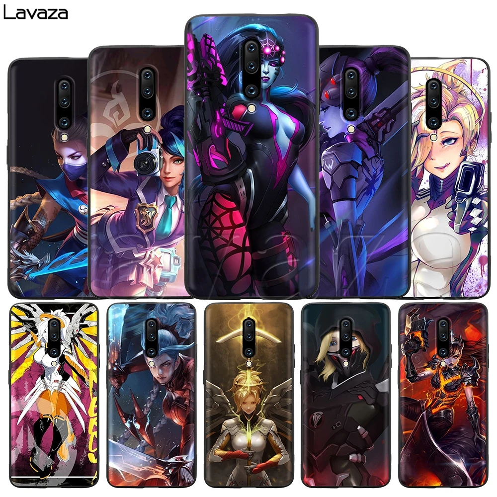Силиконовый мягкий чехол Lavaza Overwatch OW милосердия для OnePlus 7T Pro 6T 6 5T 5 | Мобильные
