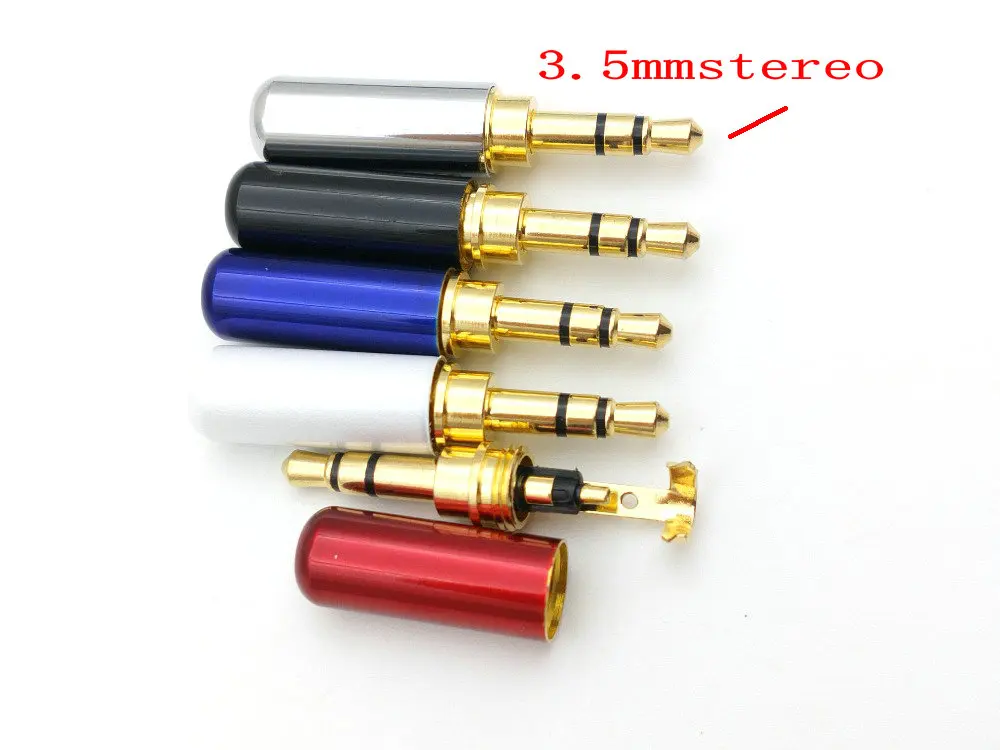 20PCS 3.5mm Stereo Mini Jack Plug soldering connectors | Обустройство дома