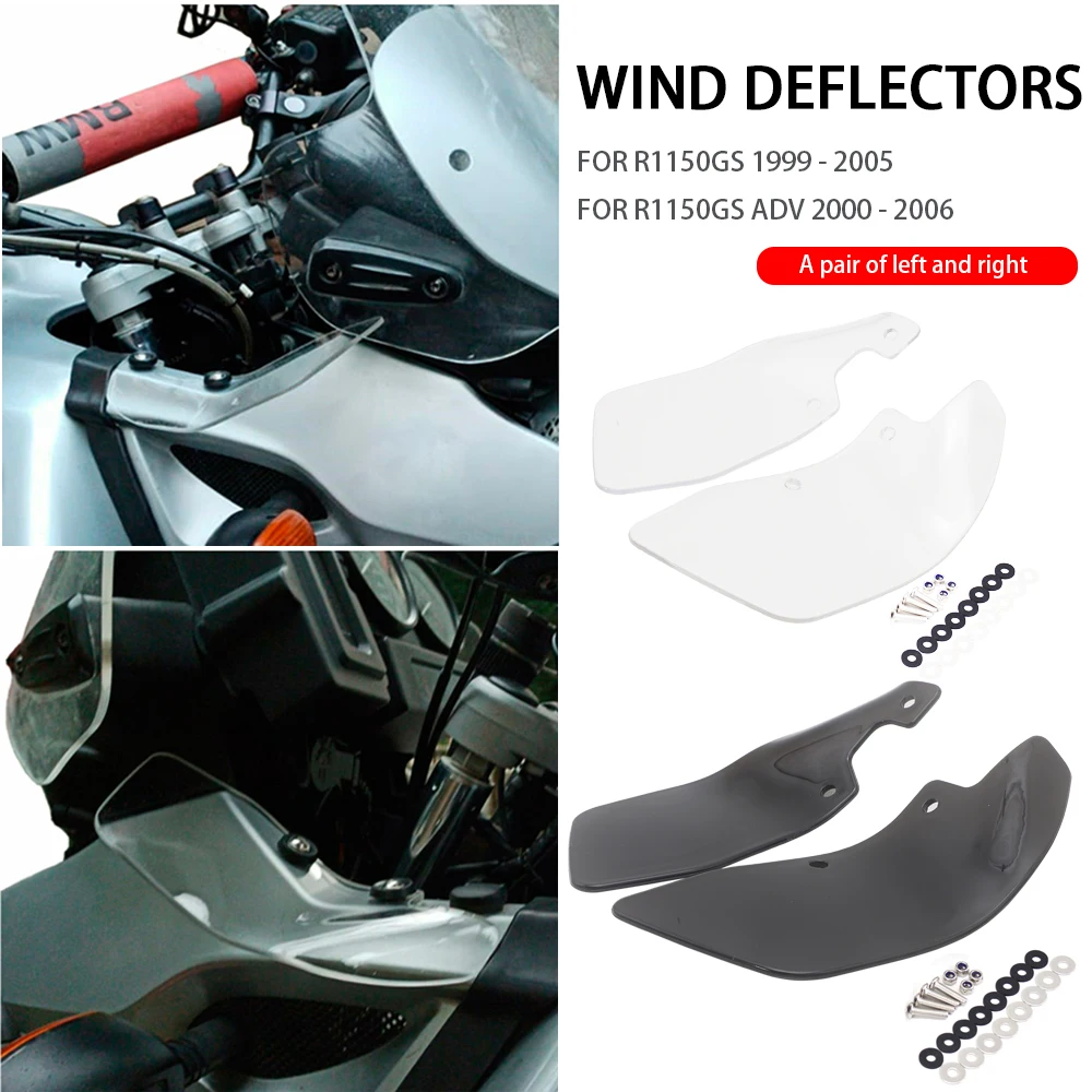 R 1150 Gs New Motorcycle Side Wind Deflectors Pair Fairing Screen
