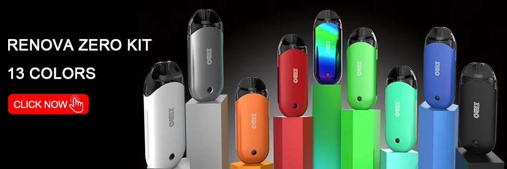 1-20 шт Vaporesso Renova Zero Pod с 2 мл емкостью и 1.0ohm резервуар для электронной сигареты Vape Zero Kit