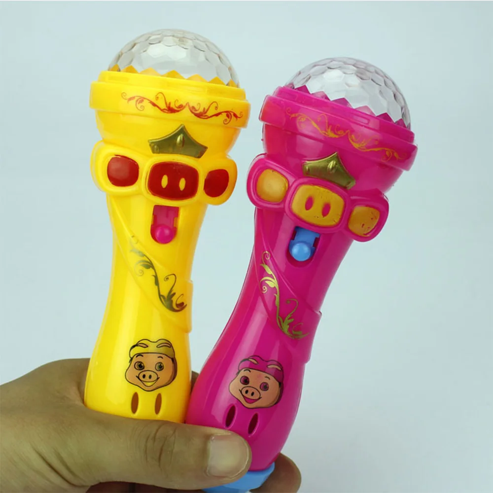 Lighting Toys Hot Funny Wireless Microphone Model Gift Music Karaoke Cute Mini Fun Child Toy Gift Drop Shipping Stress Toy