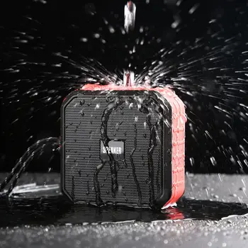 

IPX7 Waterproof Speaker Bluetooth Wireless Subwoofer Mini Portable Outdoor Loudspeaker Udisk TF Music Player Swimming Bath Box