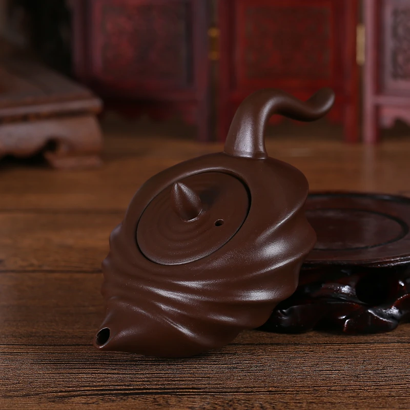 CHANSHOVA Chinese Kung Fu teapot handmade Yixing teapot tea set easy to bubble small pot ceramic teapot hand-drawn pot