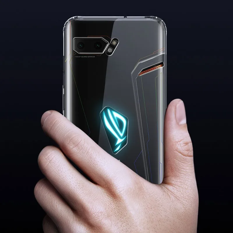 Прозрачный чехол для ASUS ROG Phone 2 ZS660KL Zenfone Max Pro M1 TPU мягкий чехол s для ASUS ROG Phone 2 Zenfone Max Pro ZB601KL