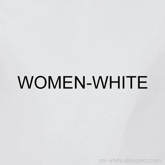 Футболка для горнодобывающих кранов - Цвет: Women-White