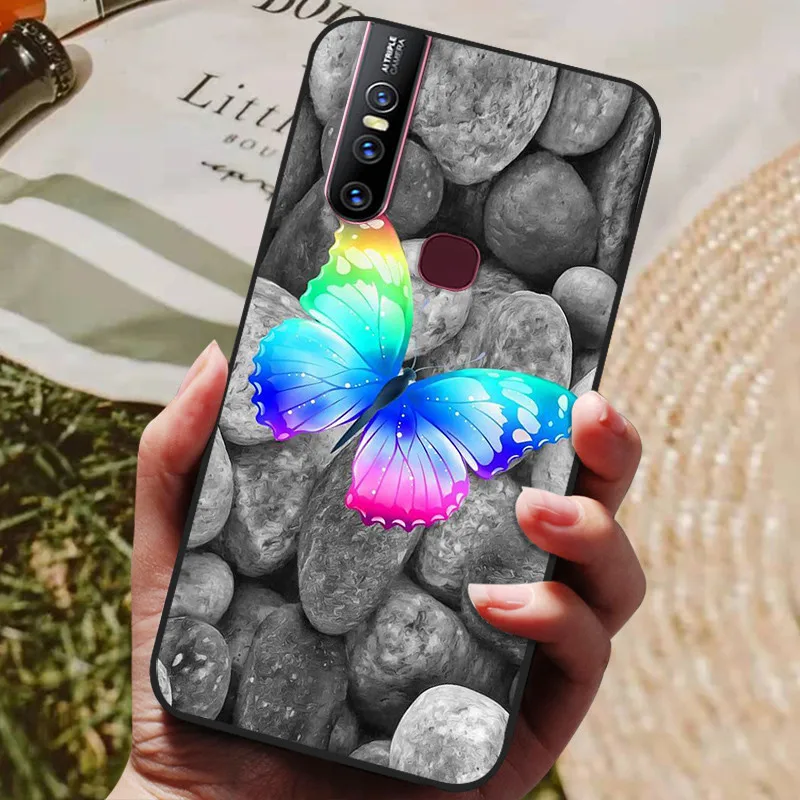 iphone pouch For VIVO V15 Pro Case Silicon Back Cover Phone Case for VIVO V15 Pro V15Pro V 15 1819 Cases Soft bumper coque VIVOV15 Pro 1818 mobile phone case with belt loop Cases & Covers