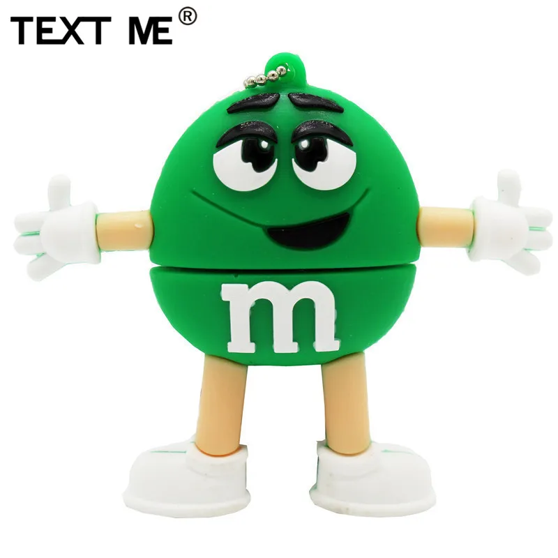 Usb флеш накопитель текстовый ME 64 Гб мультфильм M bean usb 2 0 4 ГБ 8 16 32 флешка подарок