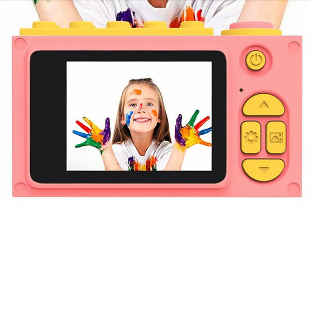 Детская камера цифровая Водонепроницаемая камера видео Игрушка Дети мультфильм Мини забавная Милая камера наружная фотография дети