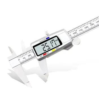 

Electronic Digital Display Vernier Caliper 0-150MM Large LCD Screen All Plastic Digital Direct Reading Measuring Tool