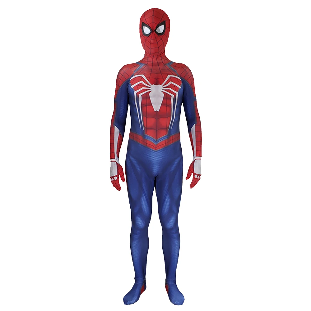 3D принт PS4 Insomniac Человек-паук костюм спандекс игры Spidey Косплей Костюм Хэллоуин косплей Spider-man костюм для взрослых и детей