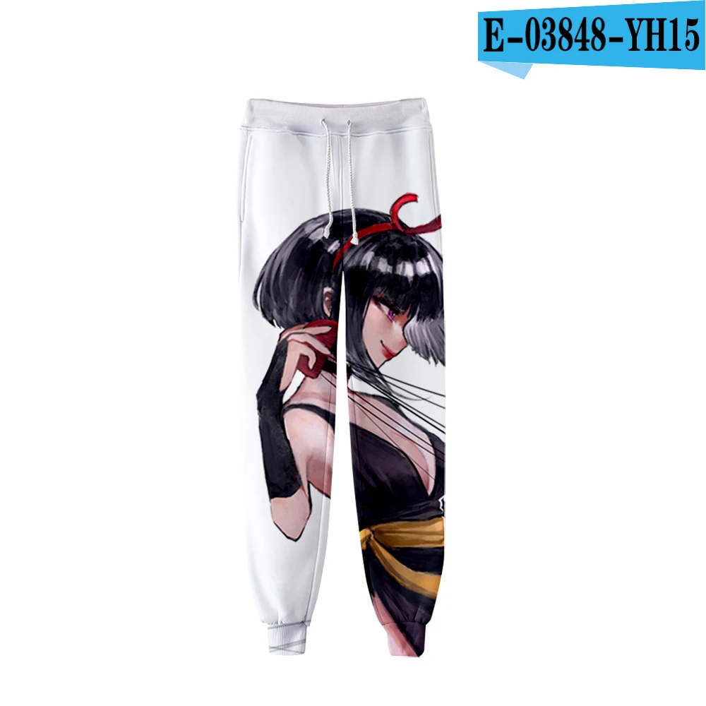 Inuyasha, 3D штаны, высокое качество, спортивные штаны, модные, популярные, трендовые, удобные, повседневные штаны - Цвет: E03848