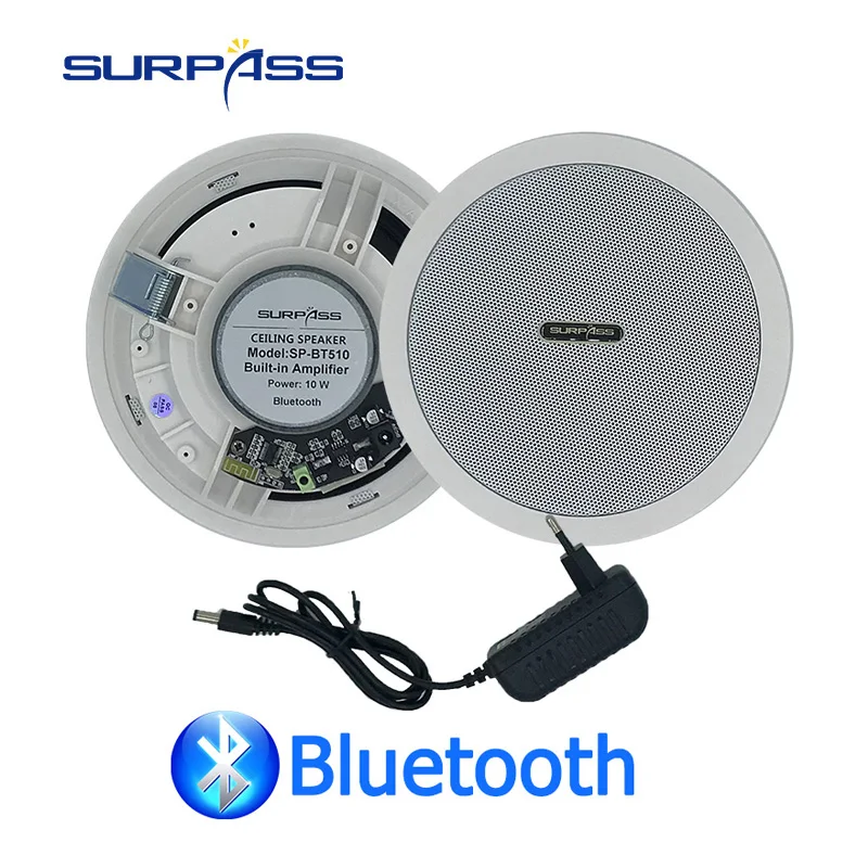 Водонепроницаемый Встроенный цифровой усилитель класса D Bluetooth потолочный