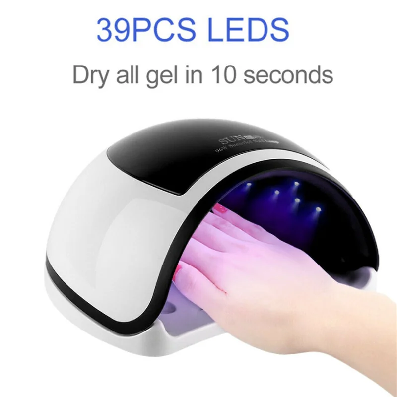

96W Nail Lamp LED Phototherapy Lamp SUN H3 PLUS Intelligent Sensor Quick-drying Phototherapy Machine for Professional Nail Tools