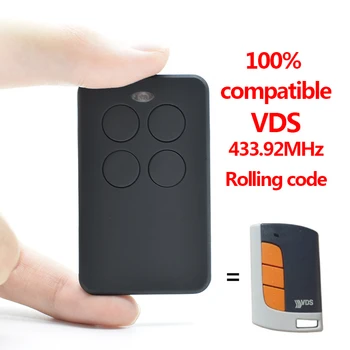 

VDS garage gate door remote control 433MHz VDS TRQ P,ECO-R Transmitter 433.92MHz rolling code garage command opener