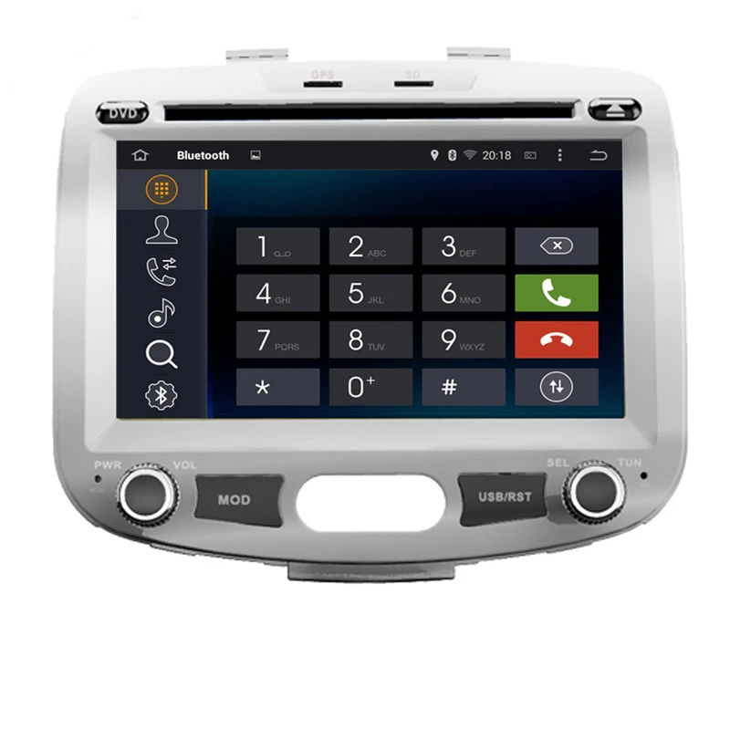Автомобильный DVD плеер 7 дюймов Android 9 0 GPS android для Hyundai I10 2007 2013 Восьмиядерный
