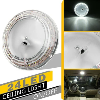 

Brand New And High Quality LED 12V Reading Light RV Caravan Trailer Boat Interior Ceiling Dome Lamp