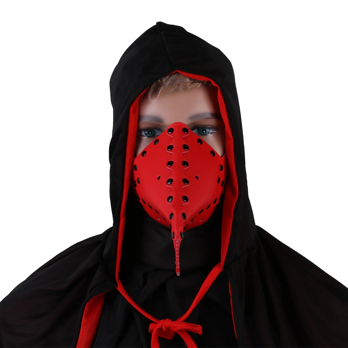 Готическая искусственная кожа Шипованная чумной доктор Маска Птицы длинный нос клюв косплей маски стимпанк Хэллоуин костюм реквизит косплей маска
