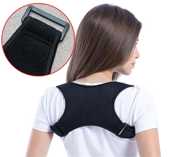 

Posture Correction Belt Back Correction Band with Support Plate Kyphosis Correction Band Protect Back Waist Shoulder