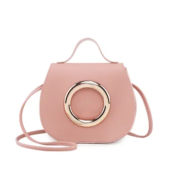 

Leisure Bag Women Fashion Pure Color Leather Messenger Shoulder Bag Chest Bag Crossbody Bags For Women Handbags #15