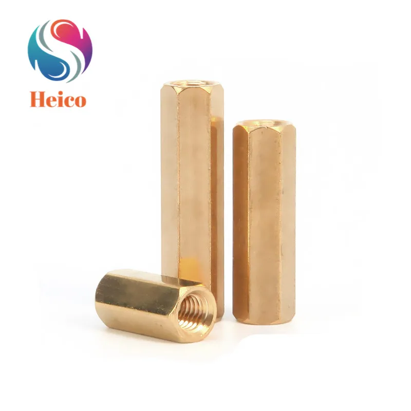 5pcs M3*12 Copper Hexagon Double Pass Pillars Female Hexagonal Brass Spacers Nuts Hollow Column | Игрушки и хобби