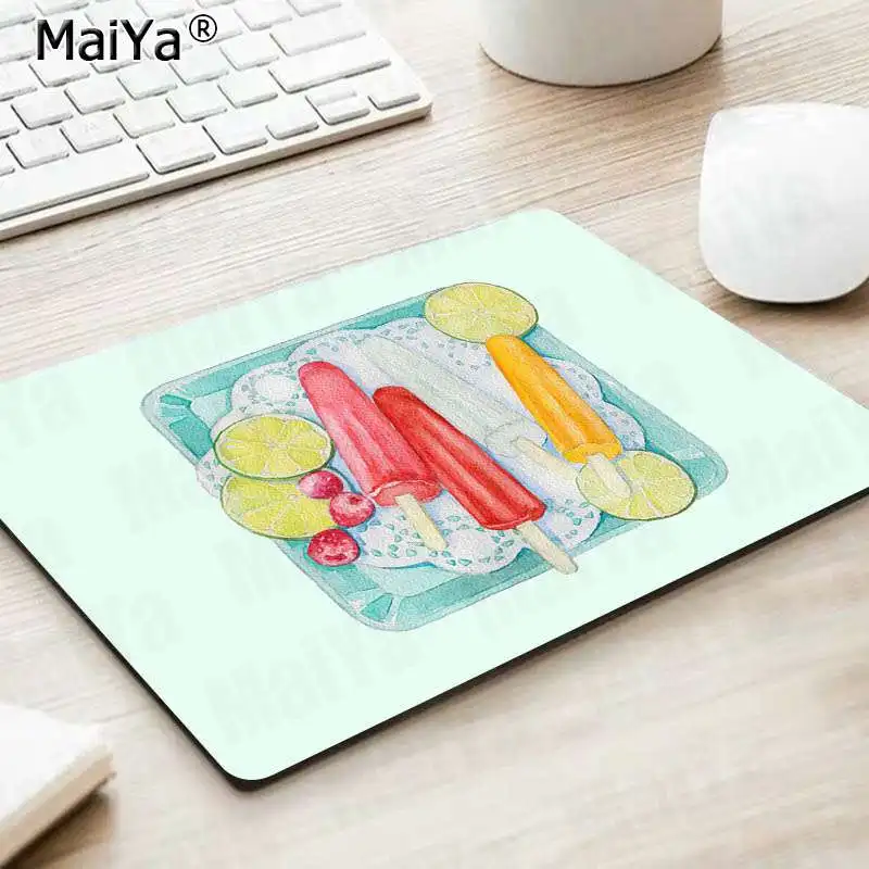 MaiYa нескользящий ПК торт живопись красивый коврик для мышки в стиле аниме игровой коврик мышь