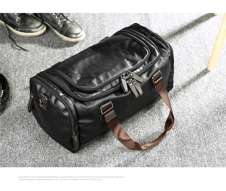 Модный спортивный чемодан, мужская сумка для путешествий, Большая вместительная сумка