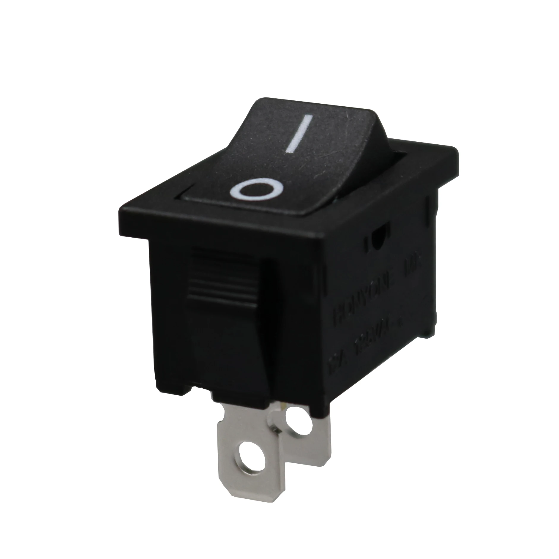 

5Pcs 2Pin Square ON-OFF 15mm*21mm Maintained 10A/250VAC Black Small Rocker Switch SPST