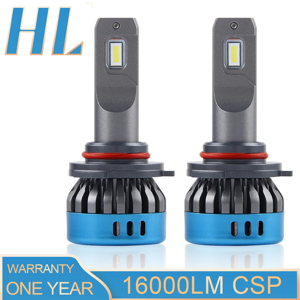 

/HL/ LED Headlight Bulbs for Cars H1 H4 H7 H11 HB3 HB4 16000LM 6000K 80W 12V H4 Motorcycle Headlamps LED Bulbs Auto Lamps