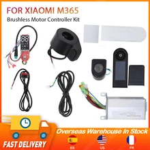 Scooter Controller Kit For Xiaomi M365 Brushless Motor 36V 350W Digital Display Controller Dashboard Throttle Tailight Parts