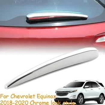 

New Arrival High Quality For Chrome Rear Windscreen Wiper Cover Trims For Chevrolet Equinox 2018-2020