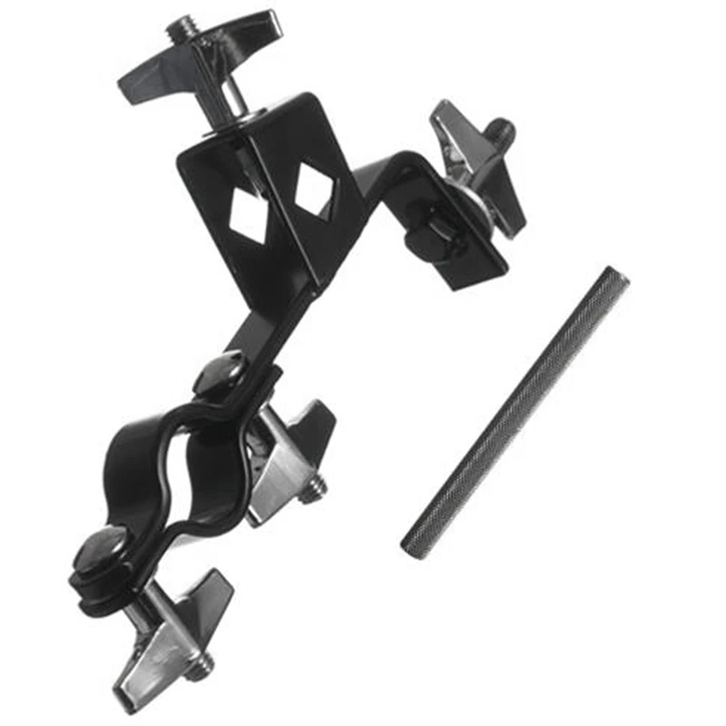 Drum Attachment Clamp Universal Metal Clip Holder Wind Chimes Fixed Connect Bracket Percussion Instrument Parts | Спорт и