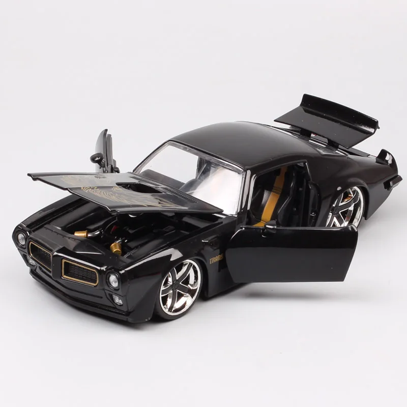 1:24 Масштаб Jada старый классический 1972 Pontiac жар птица Транс АМ автомобиль гоночный литой автомобиль металлический игрушечный автомобиль модель детской коллекции