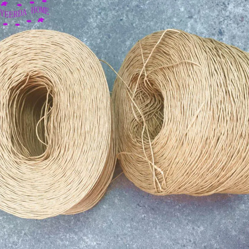 3 рулона/лот веревка из крафт-бумаги, веревка, торт, оберточная бумага, сумочка, закуски, Традиционная китайская медицина, чай, тег веревка