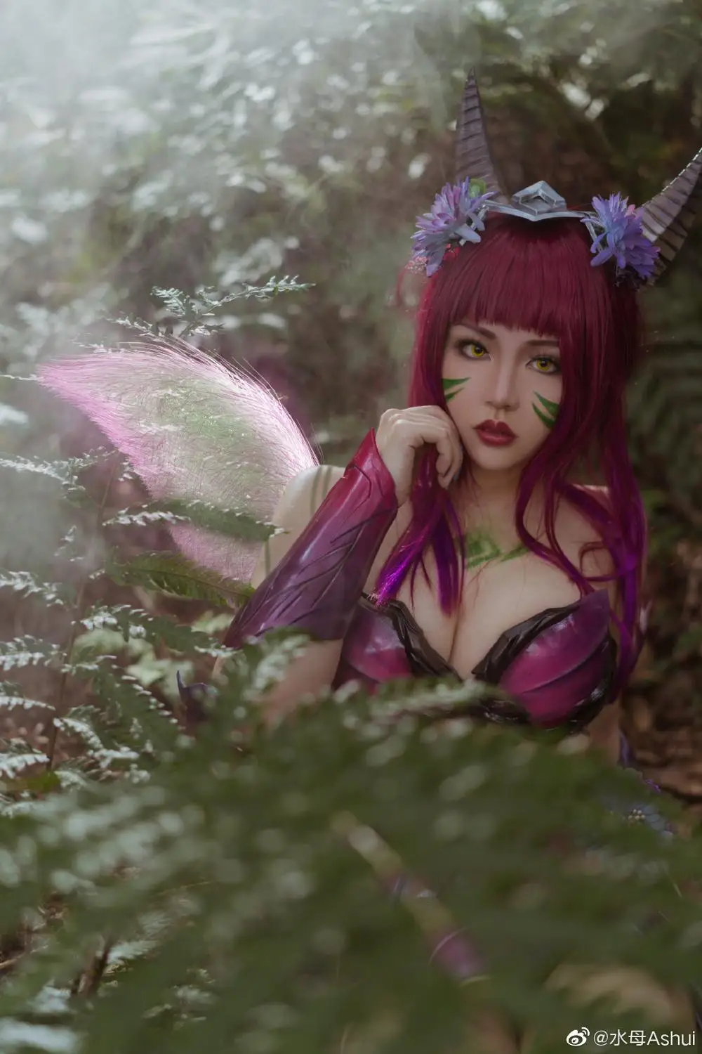 [Индивидуальное изготовление] костюм для косплея из игры LOL the Nine-Tailed Fox Elderwood Ahri на