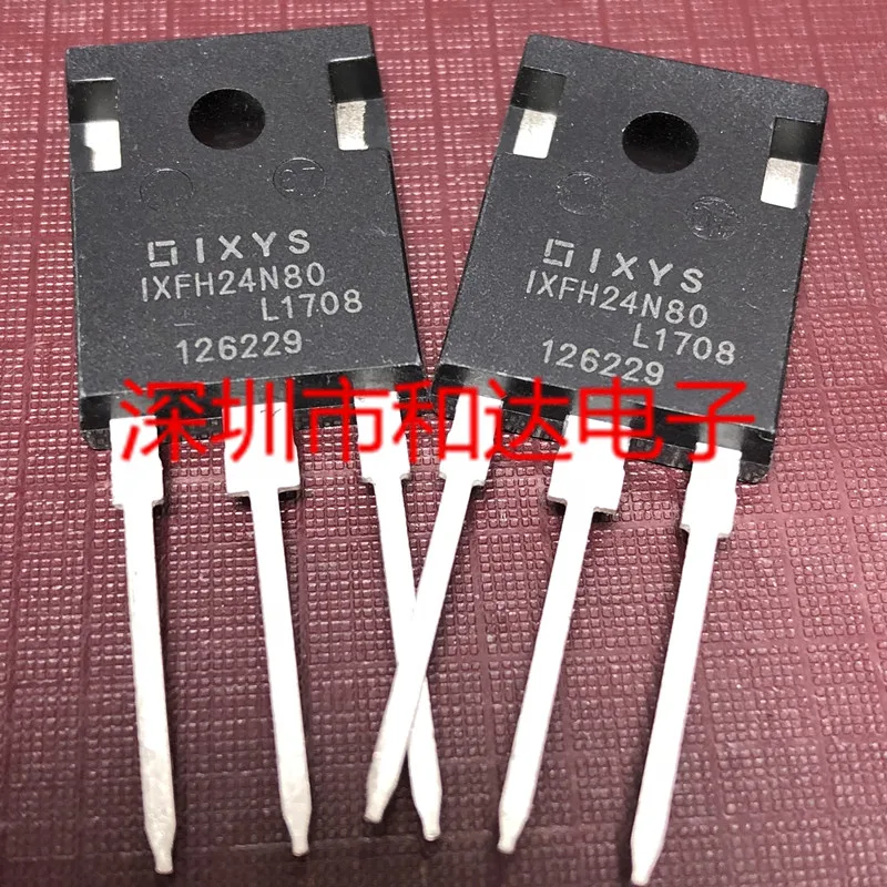 

IXFH24N80 TO-247 800 в 24A