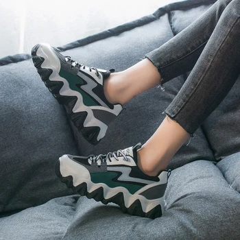 

2020 Outdoor Jogging Women's Sport Shoes Female Brand Sneakers Woman Running Shoes Breathable Antislip Light Flats E16-33