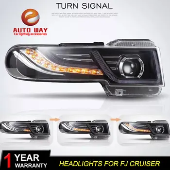 

Car Styling Head Lamp case for toyota FJ CRUISER 2007-2015 headlights FJ CRUISER LED Headlight DRL Double Beam Bi-Xenon HID
