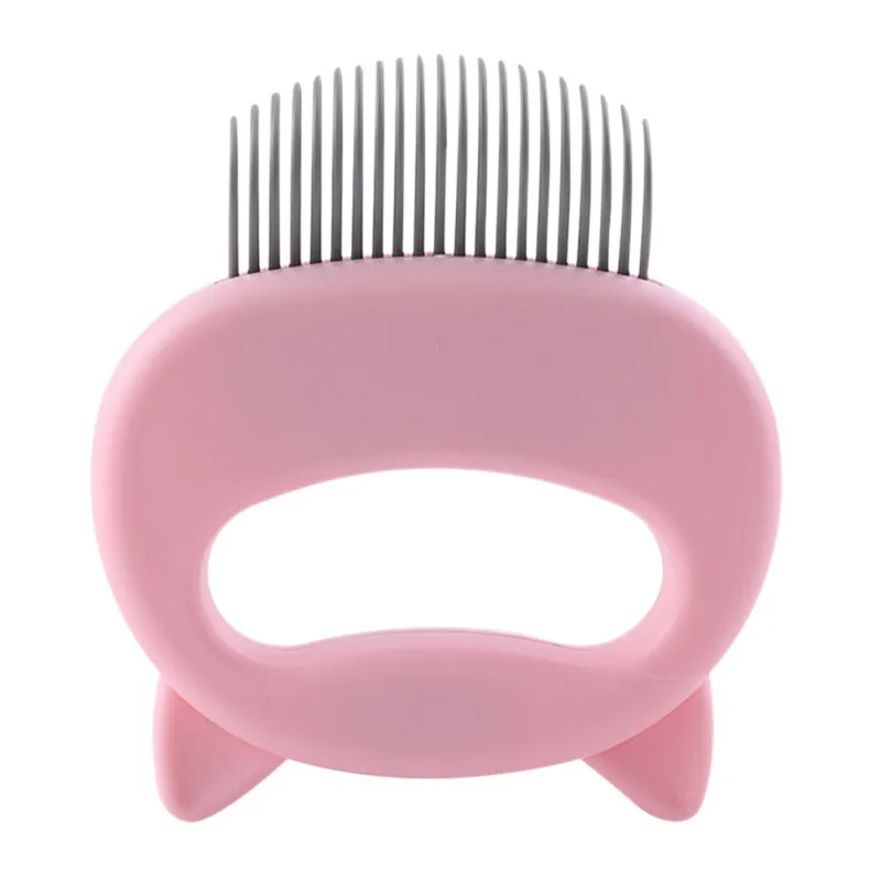 Cat Combs Grooming Massage Brush for Kitten Kitty Floating Hair Remover Handle Comb with Shell Shape Cat Grooming Supplies Cat Combs Grooming Massage Brush for Kitten Kitty Floating Hair Remover Handle Comb with Shell Shape Cat Grooming Supplies