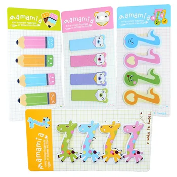 

Kawaii Cartoon Giraffe Bear Note Pattern Sticky Notes DIY Planner Memo Pad Decoration N Times Posted Student Supplies Stationery