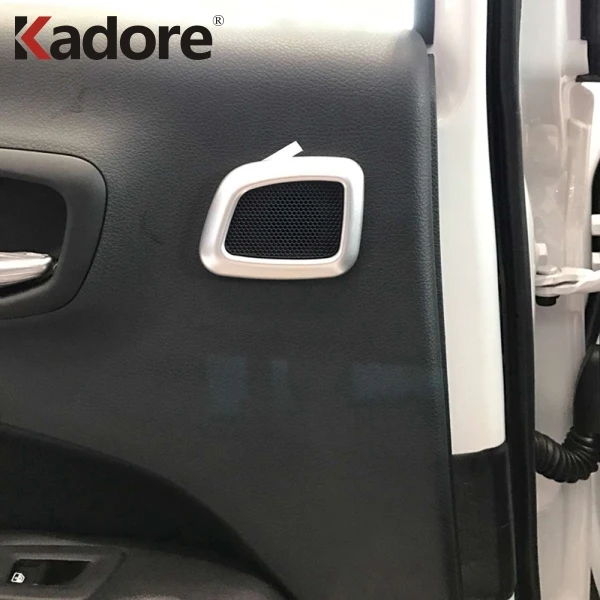 Чехол для Jeep Compass 2017 2018 2019 2020 Углеволокно автомобильная Боковая дверь внутренняя