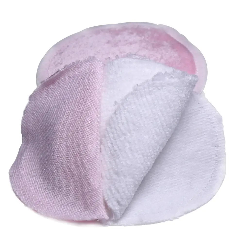 4 Pcs Reusable Makeup Remover Pads Cotton Pads Face Face Cleaner And Eyes Make Up Remover For All Skin Types1 Storage Bag