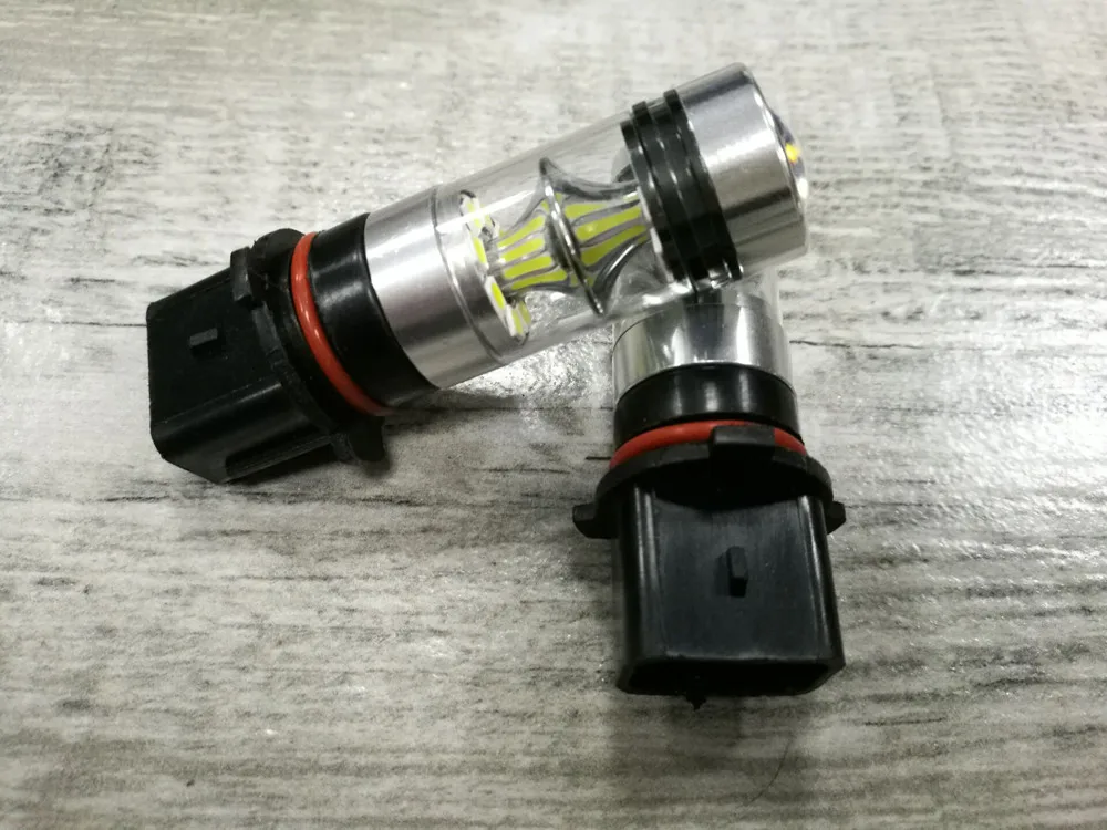 2XP13W 6500K 100W 20LED HID Белый противотуманный светильник s ходовой светильник лампы для автомобилей 2323 Противотуманные фары DRL светильник автомобильные аксессуары# YL1