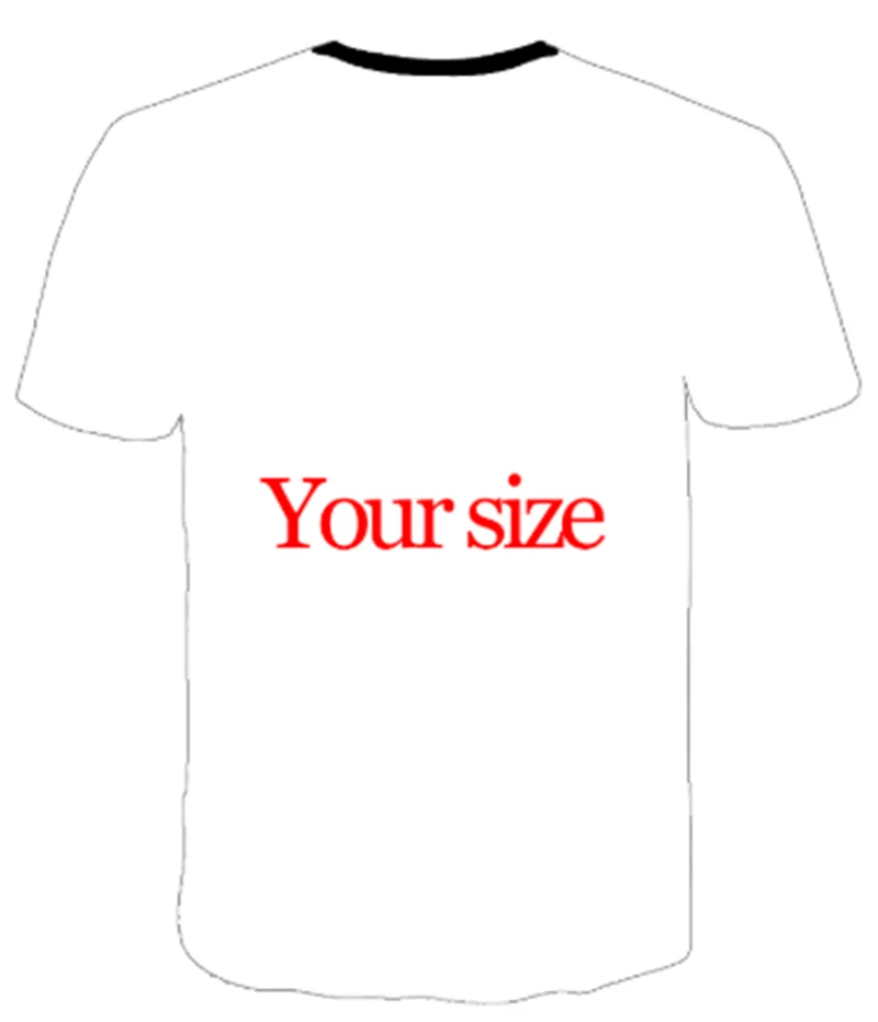 Летняя футболка с короткими рукавами в стиле хип-хоп индивидуальным аниме 3D