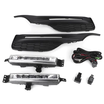 

Car LED Bumper Fog Lights Lamps Replacement Fits for Honda Accord 2016 2017 Bumper Lamps ABS + LED ABS + LED Auto Accessories