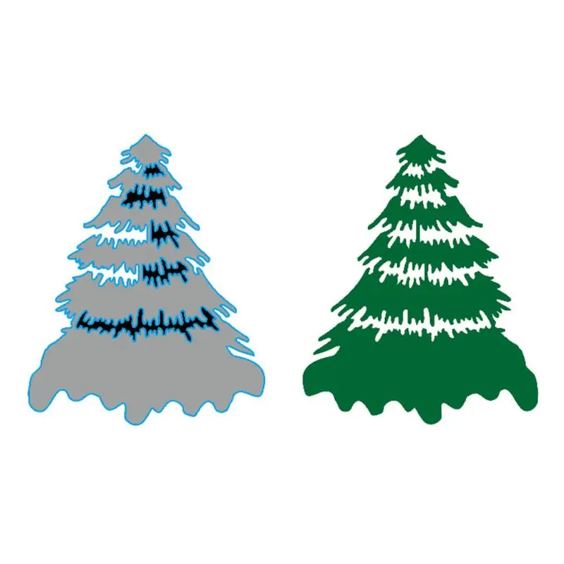 

Xmas Tree Metal Cutting Dies Stencil DIY Scrapbooking Album Stamp Paper Card Embossing Decor Craft